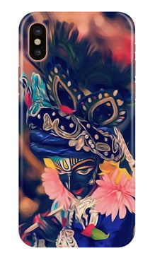Lord Krishna Mobile Back Case for iPhone X (Design - 16)