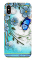 Blue Butterfly Case for iPhone X
