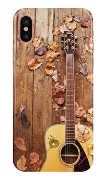 Guitar Mobile Back Case for iPhone X (Design - 43)