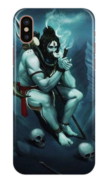 Lord Shiva Mahakal2 Mobile Back Case for iPhone X (Design - 98)