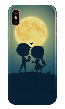 Love Couple Mobile Back Case for iPhone X  (Design - 109)