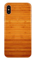 Wooden Look Case for iPhone X  (Design - 111)