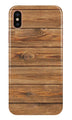 Wooden Look Case for iPhone X  (Design - 113)