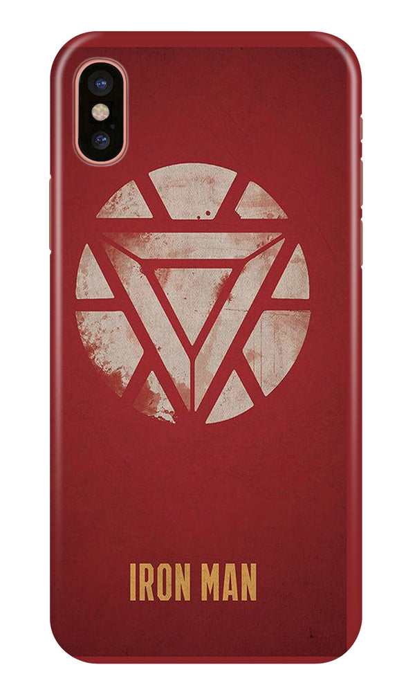 Iron Man Superhero Case for iPhone X  (Design - 115)