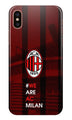 AC Milan Case for iPhone X  (Design - 155)