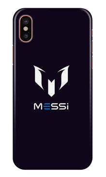 Messi Mobile Back Case for iPhone X  (Design - 158)
