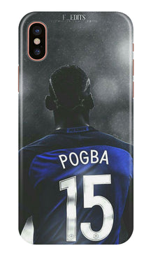 Pogba Mobile Back Case for iPhone X  (Design - 159)