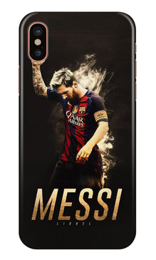 Messi Mobile Back Case for iPhone X  (Design - 163)