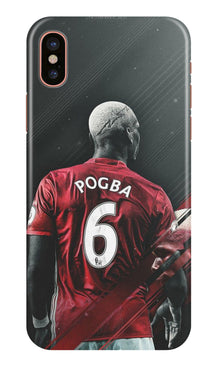 Pogba Mobile Back Case for iPhone X  (Design - 167)