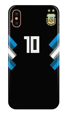 Argentina Mobile Back Case for iPhone X  (Design - 173)