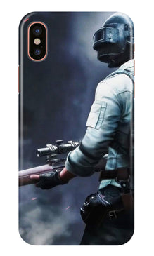 Pubg Mobile Back Case for iPhone X  (Design - 179)