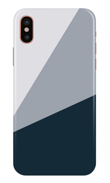 Blue Shade Mobile Back Case for iPhone X (Design - 182)