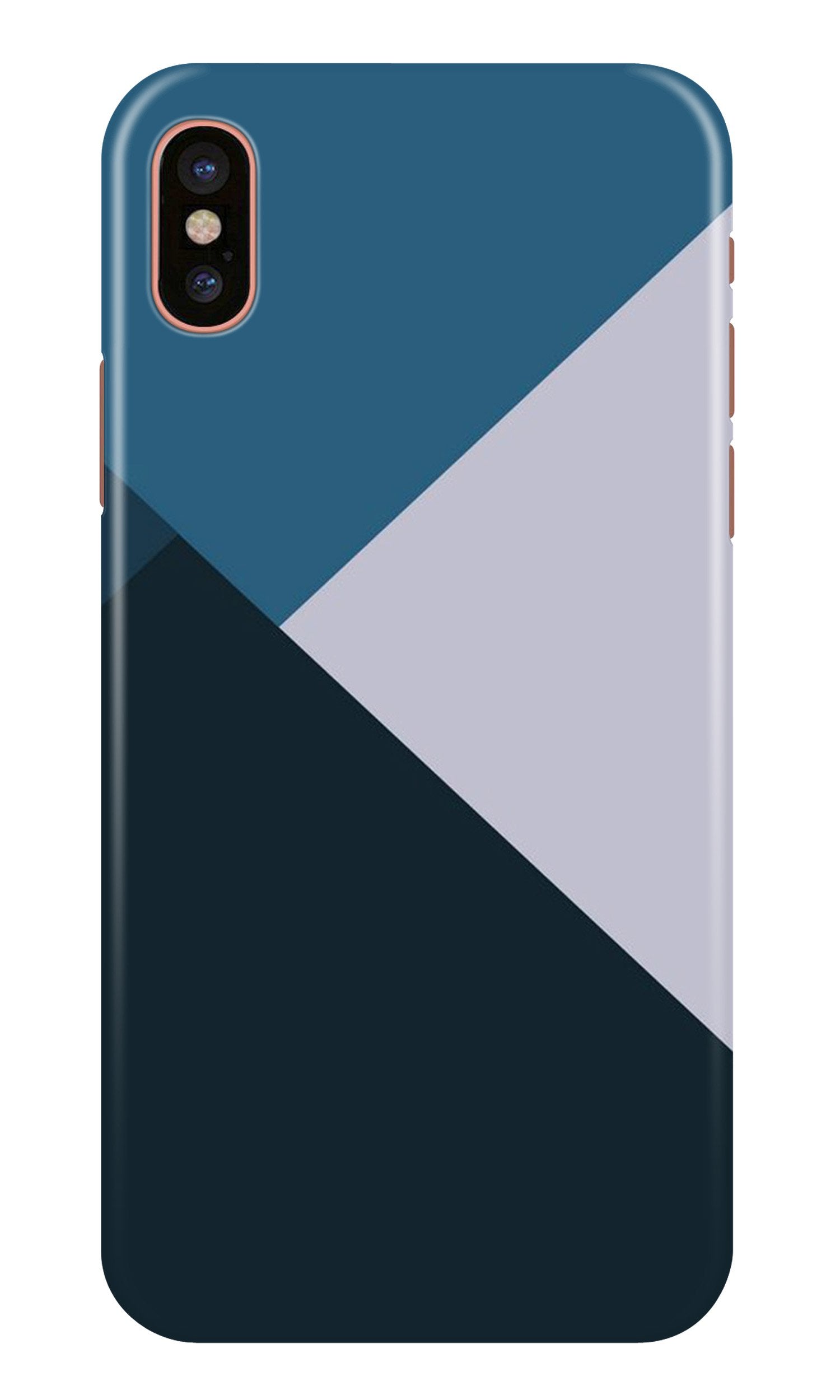 Blue Shades Case for iPhone X (Design - 188)