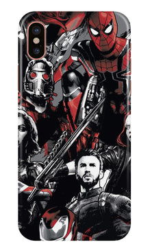 Avengers Mobile Back Case for iPhone X (Design - 190)