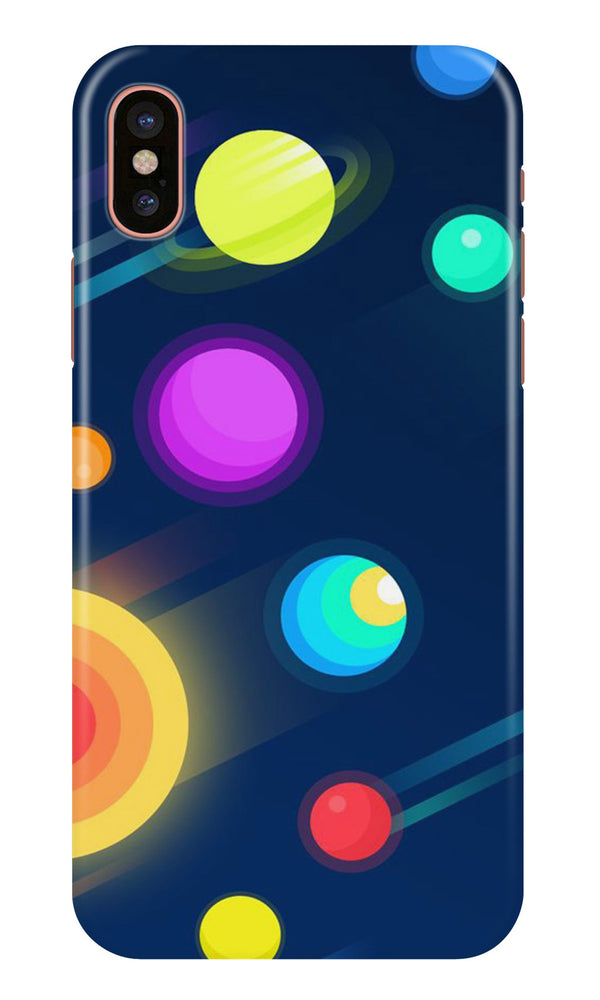 Solar Planet Case for iPhone X (Design - 197)