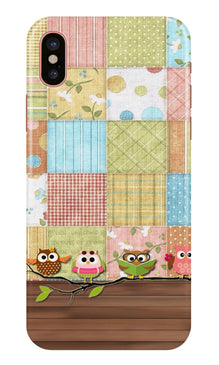 Owls Mobile Back Case for iPhone X (Design - 202)