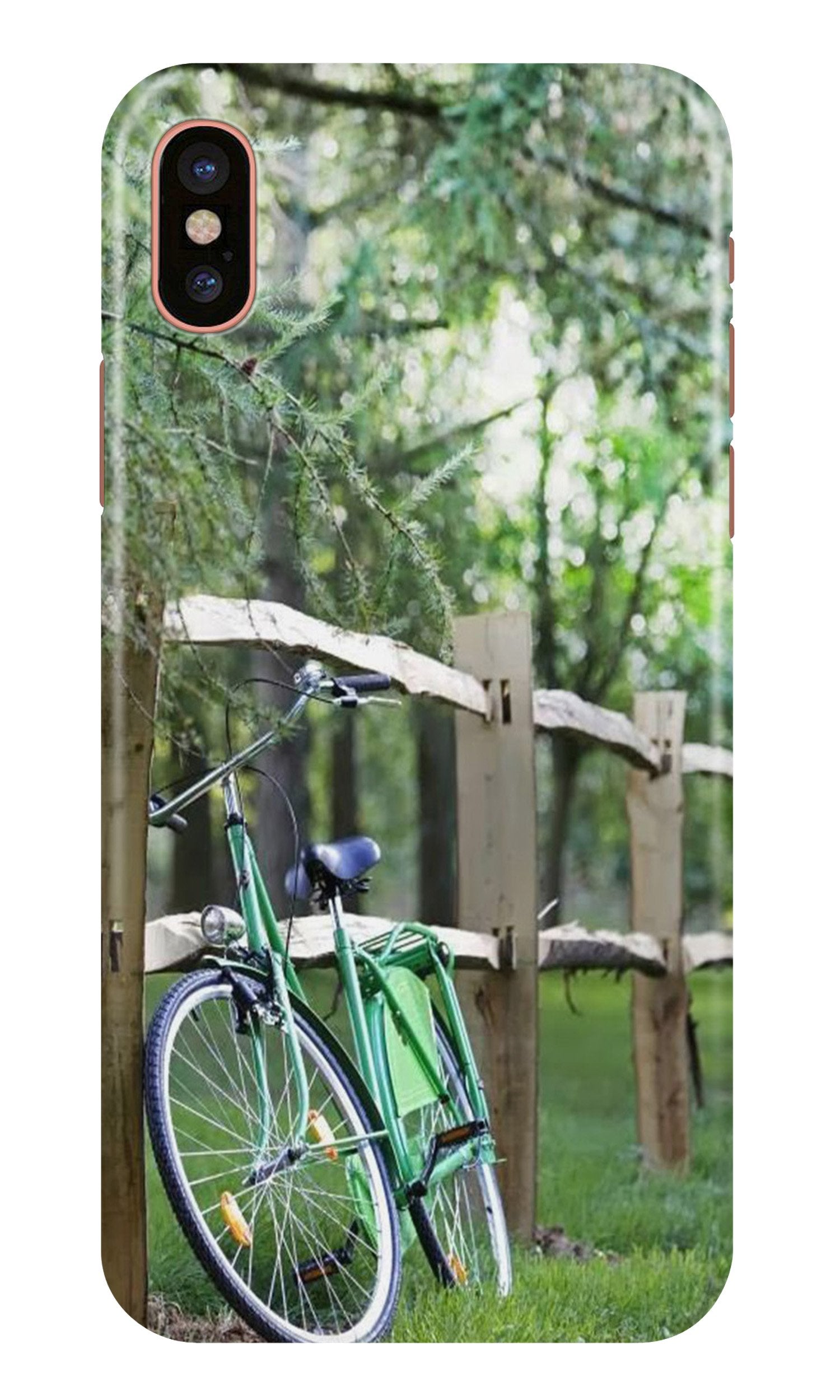Bicycle Case for iPhone X (Design No. 208)