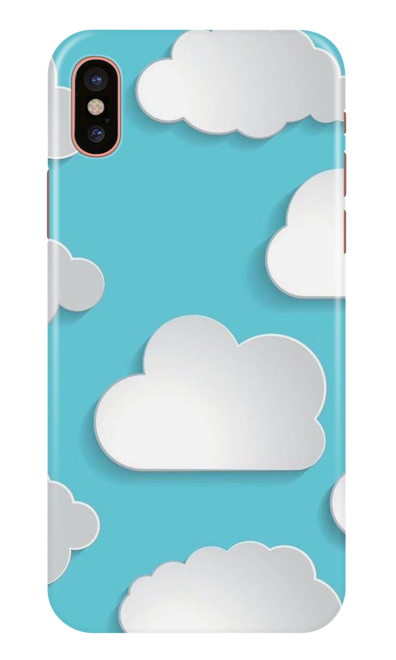 Clouds Case for iPhone X (Design No. 210)