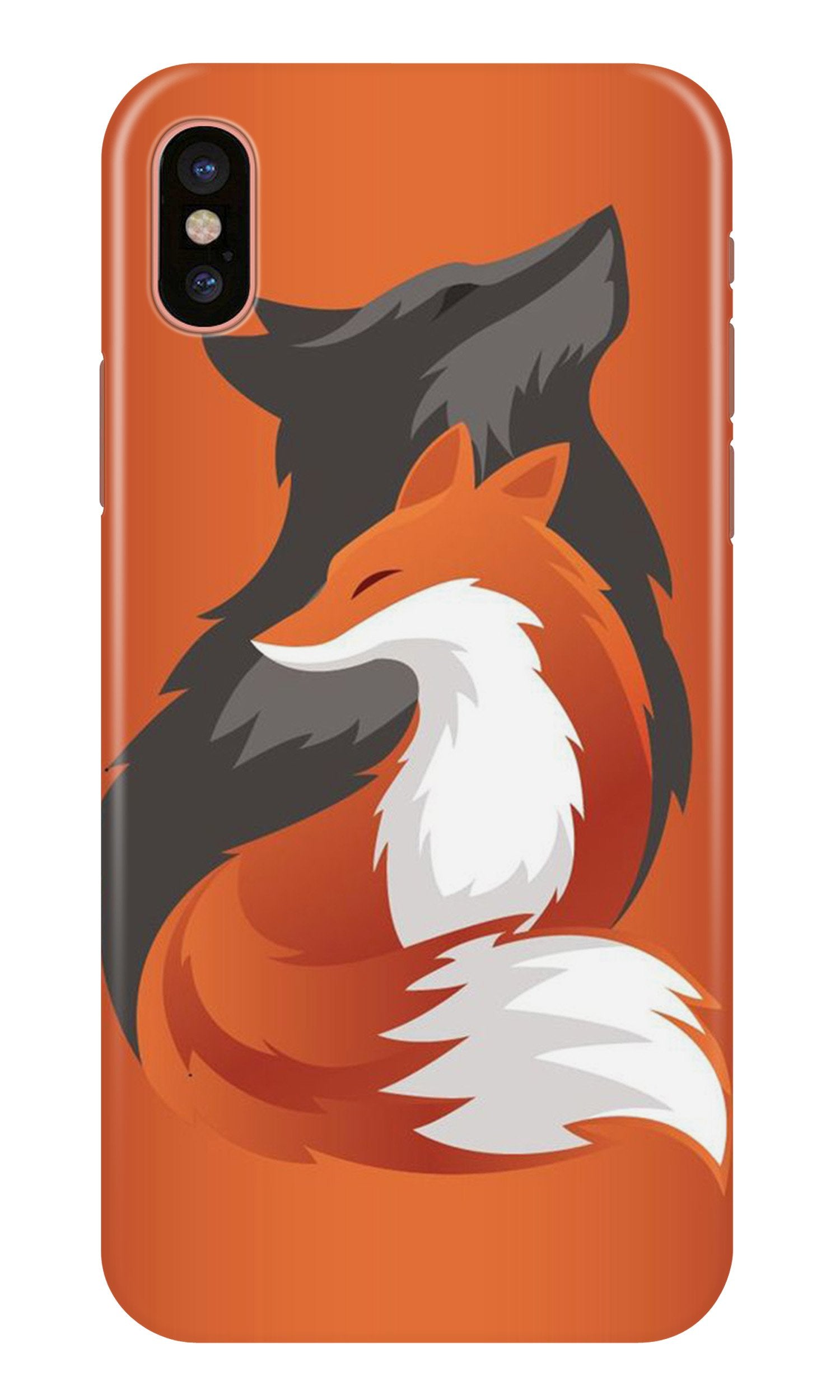Wolf  Case for iPhone X (Design No. 224)