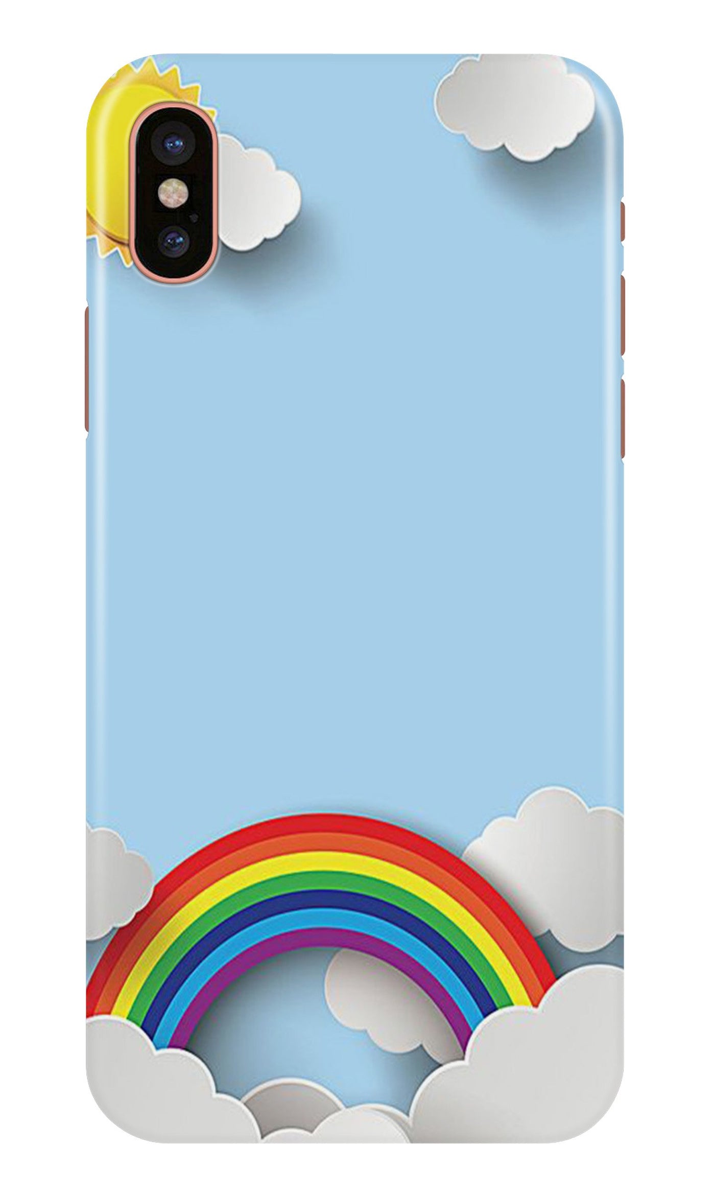 Rainbow Mobile Back Case for iPhone X (Design 225) – theStyleO