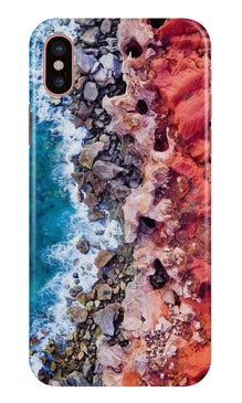 Sea Shore Mobile Back Case for iPhone X (Design - 273)