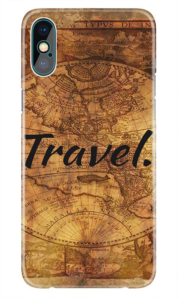 Travel Mobile Back Case for iPhone X  (Design - 375)