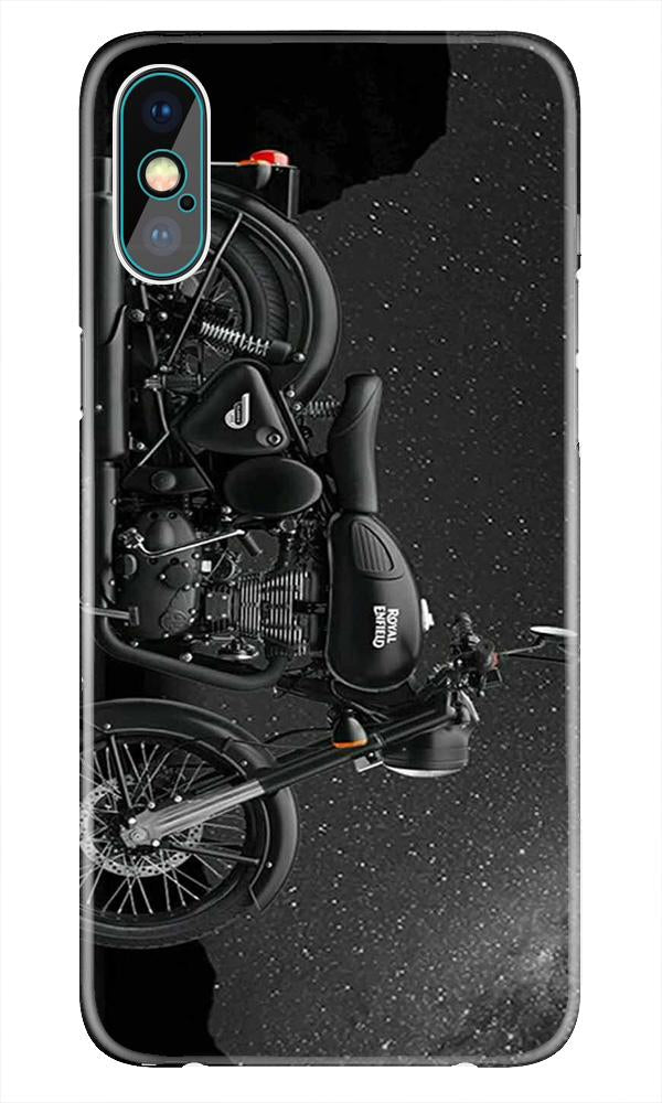 Royal Enfield Mobile Back Case for iPhone X  (Design - 381)