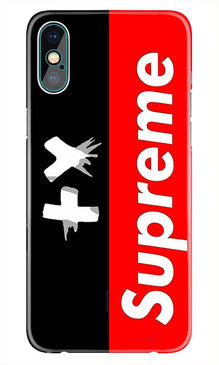 Supreme Mobile Back Case for iPhone X  (Design - 389)