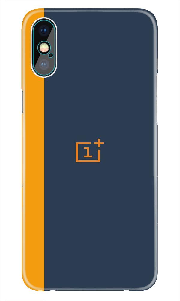 Oneplus Logo Mobile Back Case for iPhone X  (Design - 395)