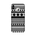 Black white Pattern Case for iPhone X logo cut