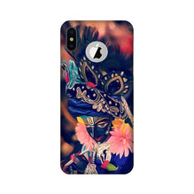 Lord Krishna Mobile Back Case for iPhone X logo cut (Design - 16)
