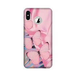 Butterflies Case for iPhone X logo cut