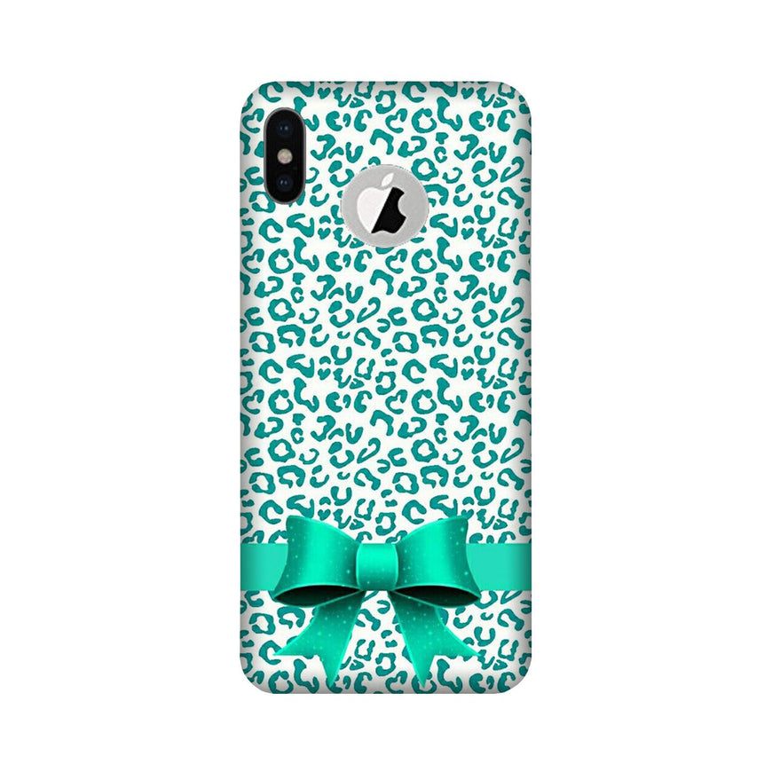 Gift Wrap6 Case for iPhone X logo cut