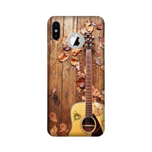 Guitar Mobile Back Case for iPhone X logo cut (Design - 43)