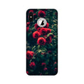 Red Rose Case for iPhone X logo cut