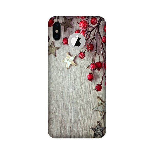 Stars Case for iPhone X logo cut