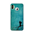 Moon cat Case for iPhone X logo cut