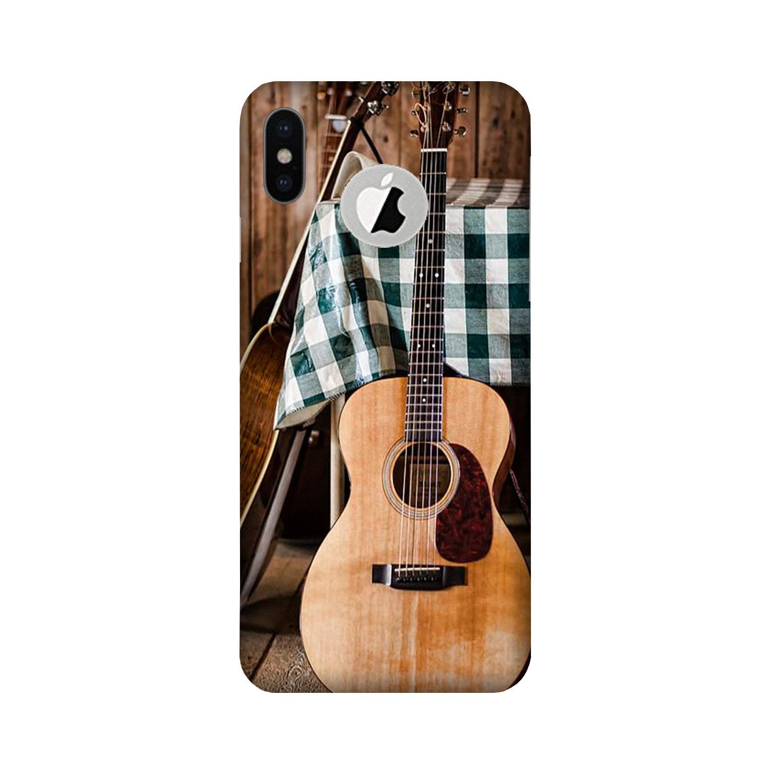Guitar2 Case for iPhone X logo cut