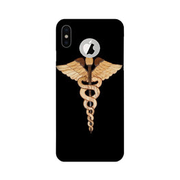 Doctor Logo Case for iPhone X logo cut(Design - 134)