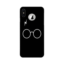 Harry Potter Mobile Back Case for iPhone X logo cut  (Design - 136)