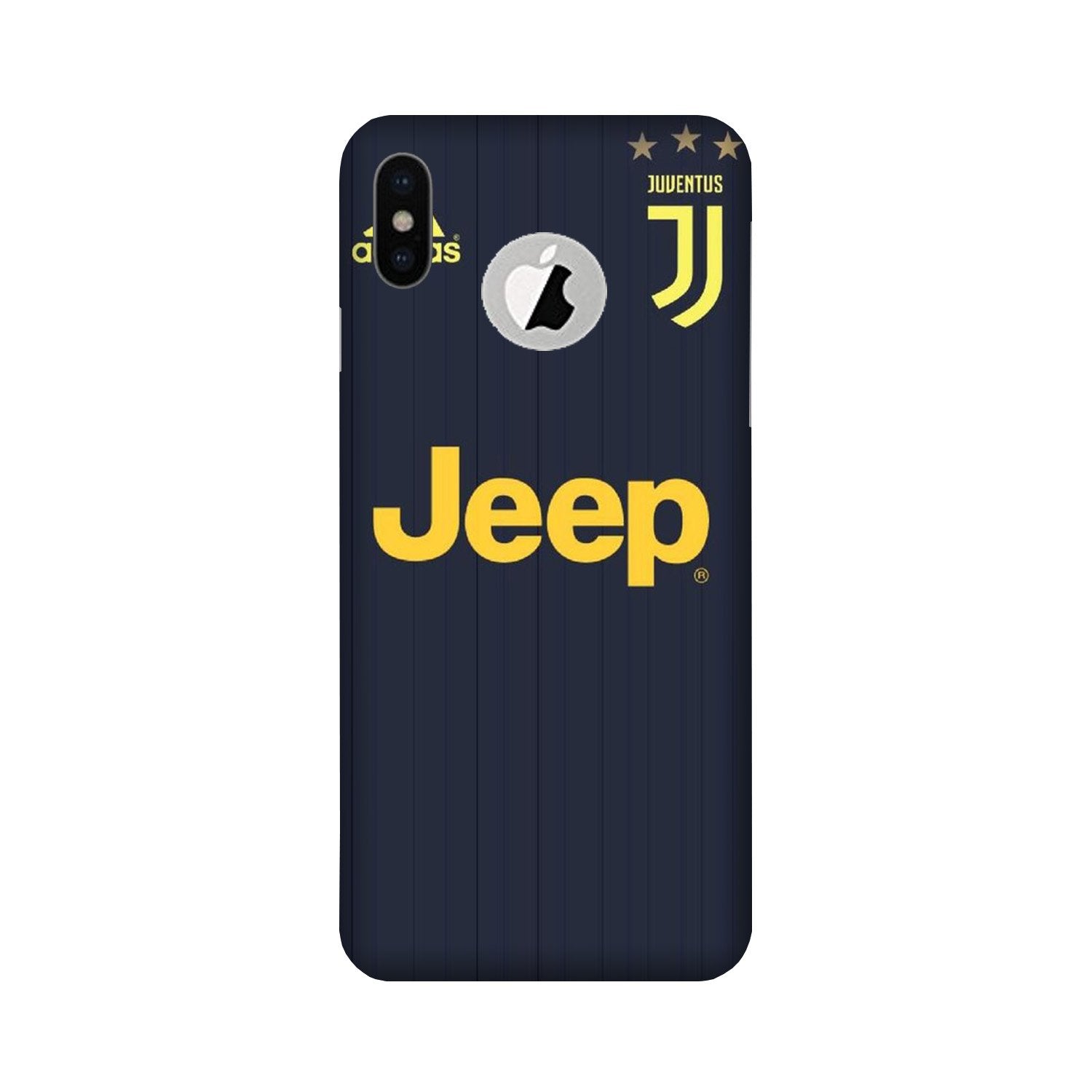 Jeep Juventus Case for iPhone X logo cut  (Design - 161)