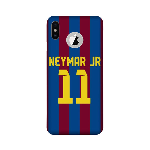 Neymar Jr Case for iPhone X logo cut  (Design - 162)