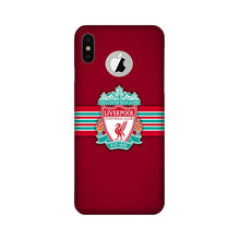 Liverpool Mobile Back Case for iPhone X logo cut  (Design - 171)
