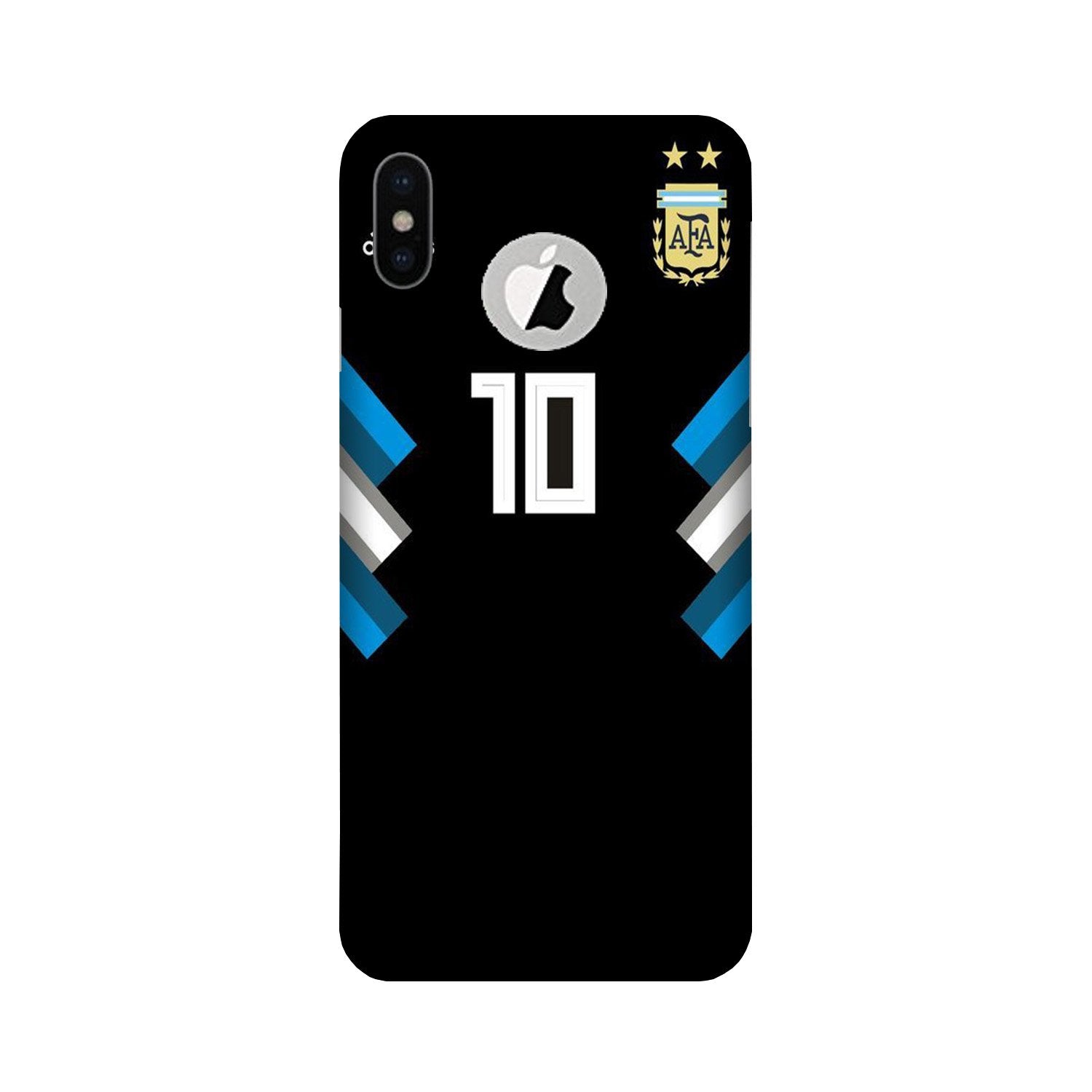 Argentina Case for iPhone X logo cut  (Design - 173)