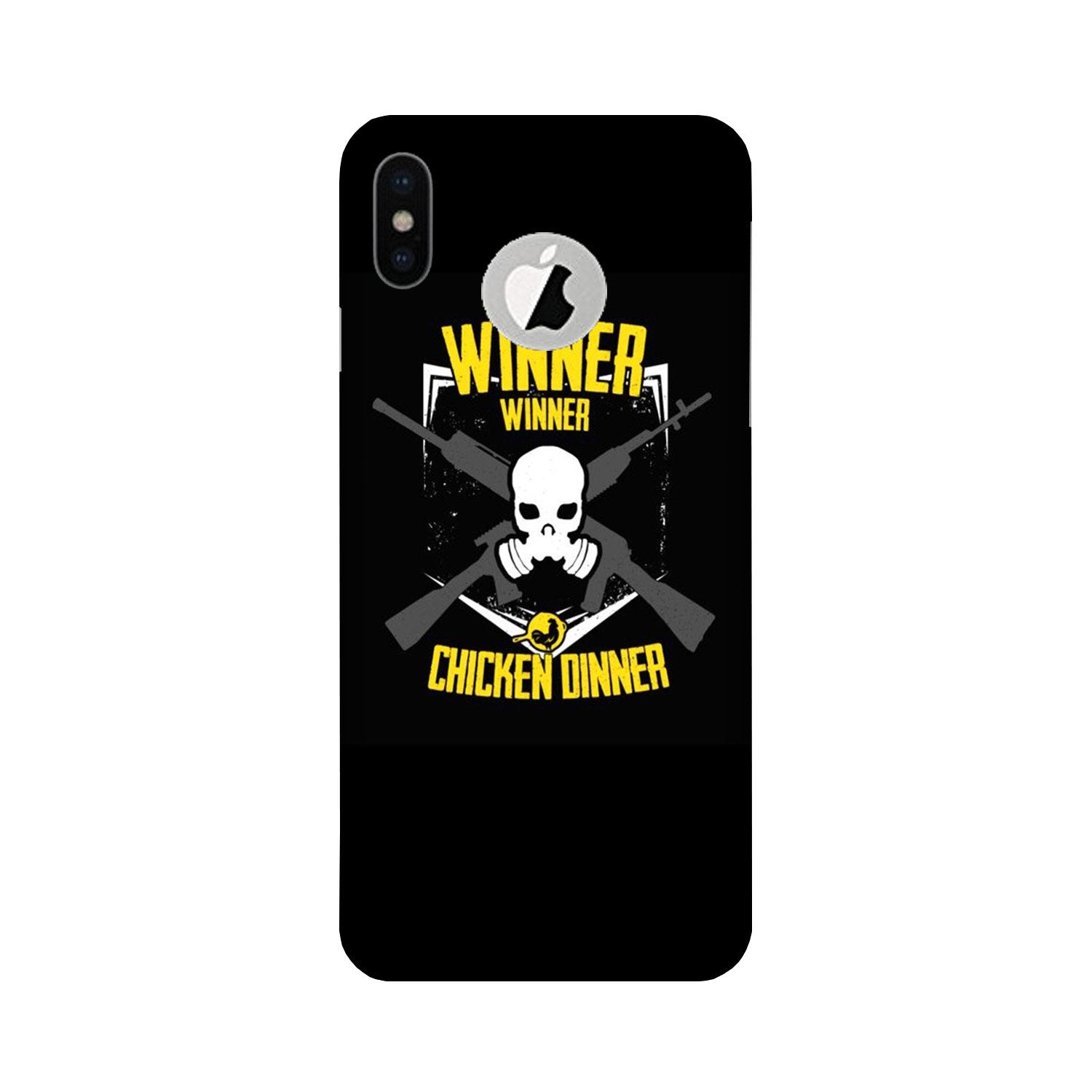 Winner Winner Chicken Dinner Case for iPhone X logo cut(Design - 178)