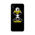 Winner Winner Chicken Dinner Case for iPhone X logo cut  (Design - 178)