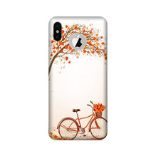 Bicycle Mobile Back Case for iPhone X logo cut (Design - 192)