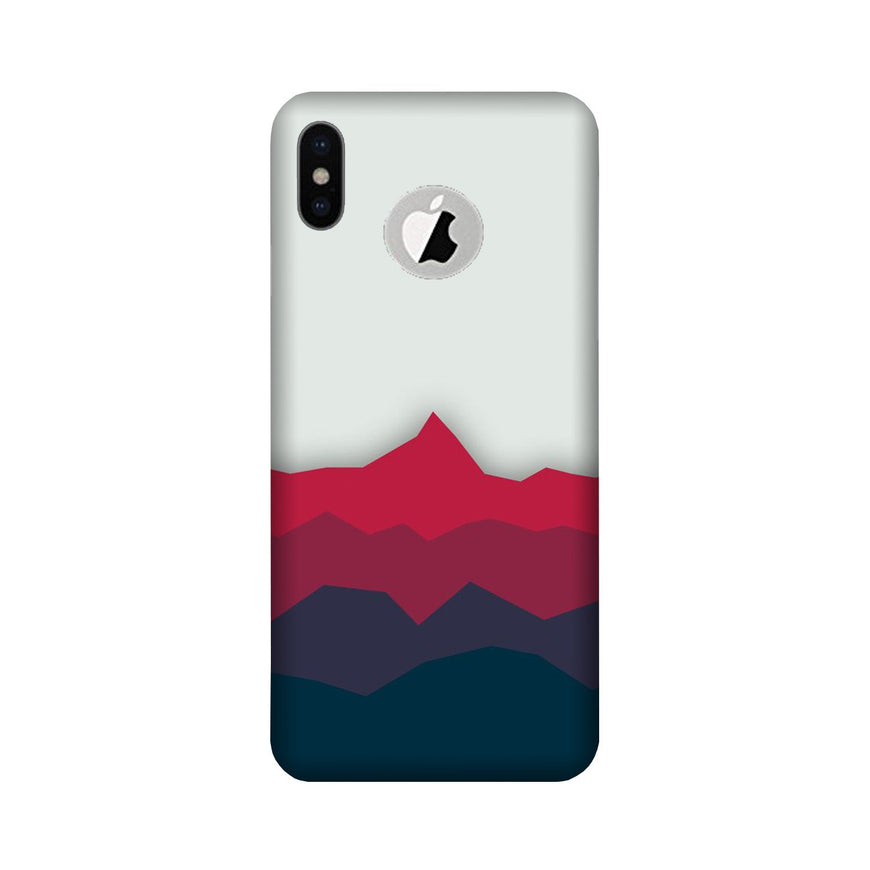 Designer Case for iPhone X logo cut (Design - 195)