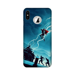Thor Avengers Case for iPhone X logo cut (Design No. 243)
