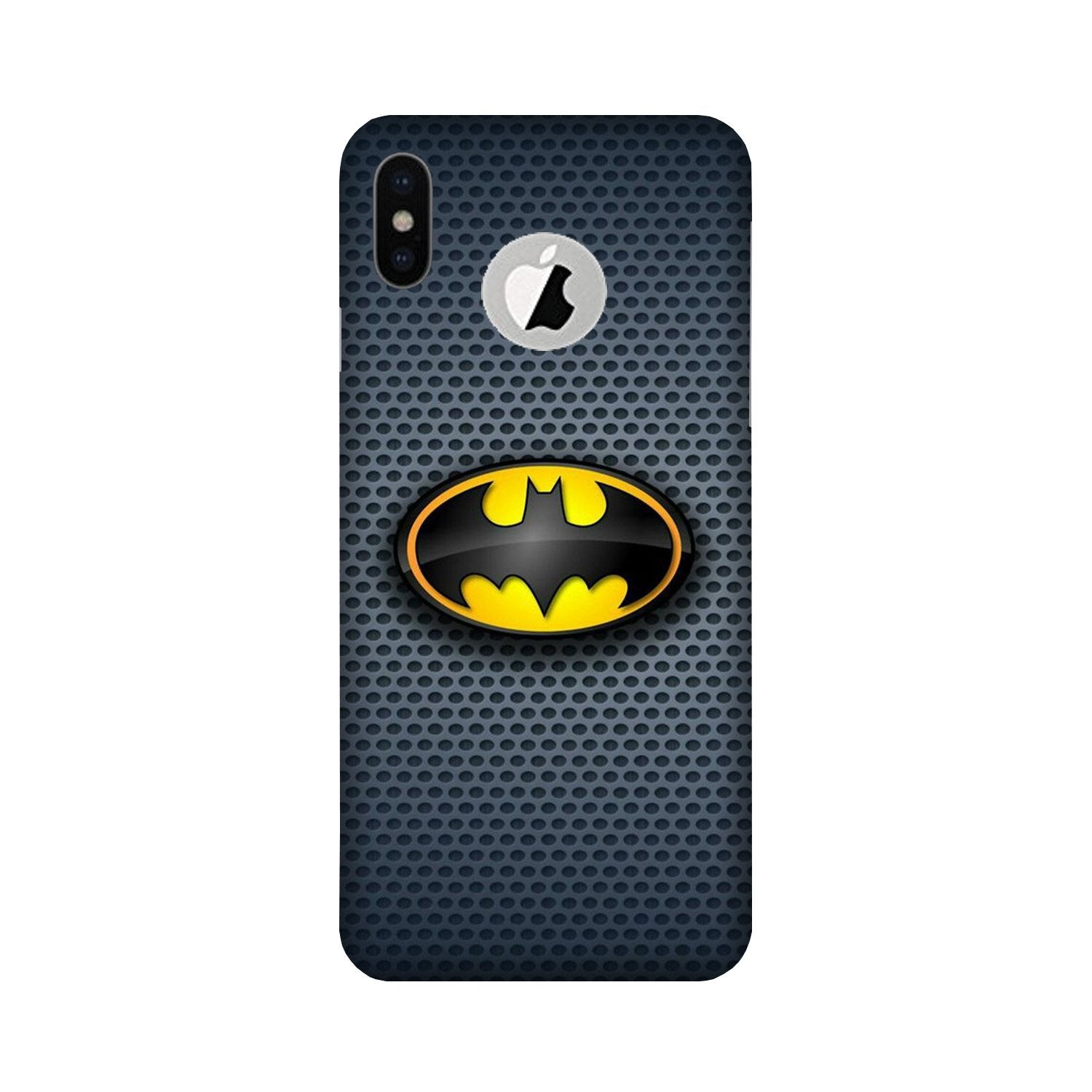 Batman Case for iPhone X logo cut (Design No. 244)